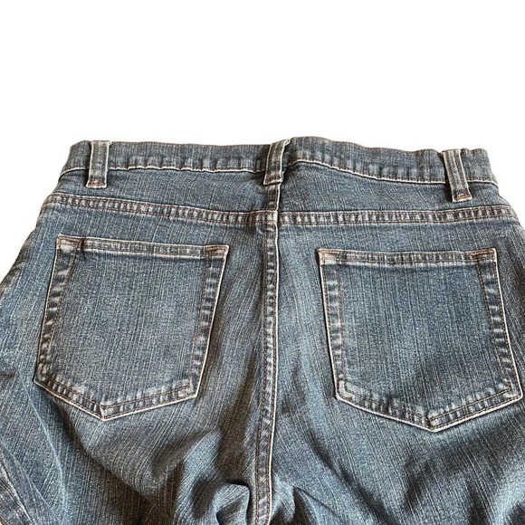 Vintage Gap MODERN BOOT CUT Blue Denim Jeans USA Made, Womens size 2A NEW - Picture 3 of 6